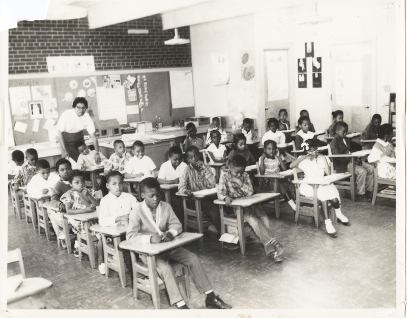 Inside a Rosenwald school
